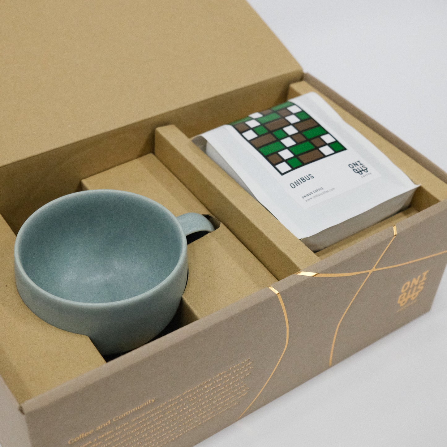 コーヒーギフト [選べるブレンド2種&カップ・ソーサーセット]